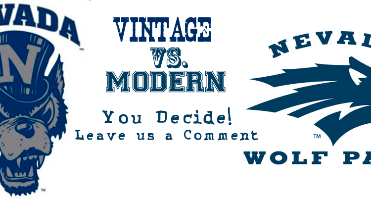 Wolf Pack Logos: Vintage vs. Modern - You Decide, 2012 Copyright Will Hull, Windy Pinwheel
