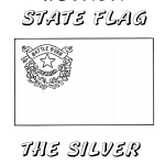 Nevada Day Coloring Book: Nevada State Flag, The Silver State, 2012 Copyright Christine Hull, Windy Pinwheel