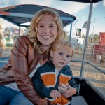 Toll House Pumpkin Patch: Lauren and her son, C, 2012 Copyright Christine Hull, Windy Pinwheel