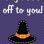 Thanksgiving Printable: My hat's off to you, 2012 Copyright Christine Hull, Windy Pinwheel