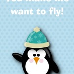 Christmas and Winter Printables: You make me want to fly, 2012 Copyright Christine Hull, Windy Pinwheel winter themed lunch box love note printables
