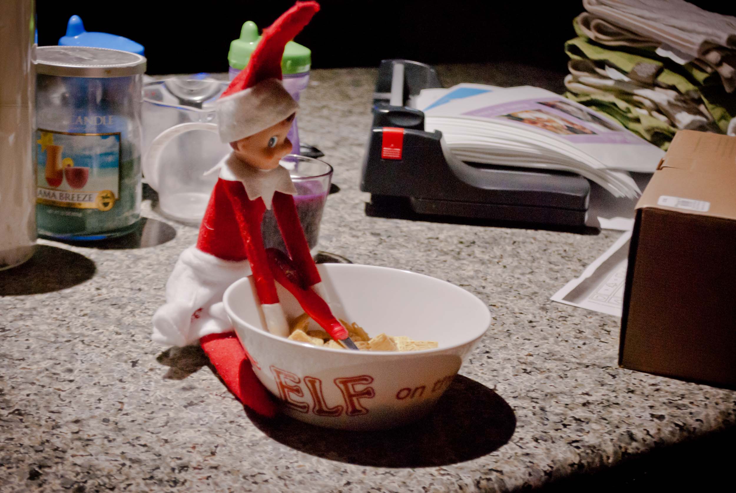 Our very own Elf on the Shelf | Windy Pinwheel