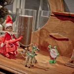 Elf on the Shelf: Sleighride with Santa Claus, 2013 Copyright Will Hull, Windy Pinwheel