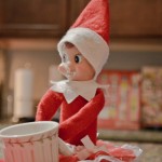 Elf on the Shelf: Tea Party Cup, 2013 Copyright Will Hull, Windy Pinwheel