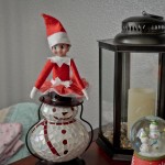 Elf on the Shelf: Snowman and Elfie, 2013 Copyright Will Hull, Windy Pinwheel