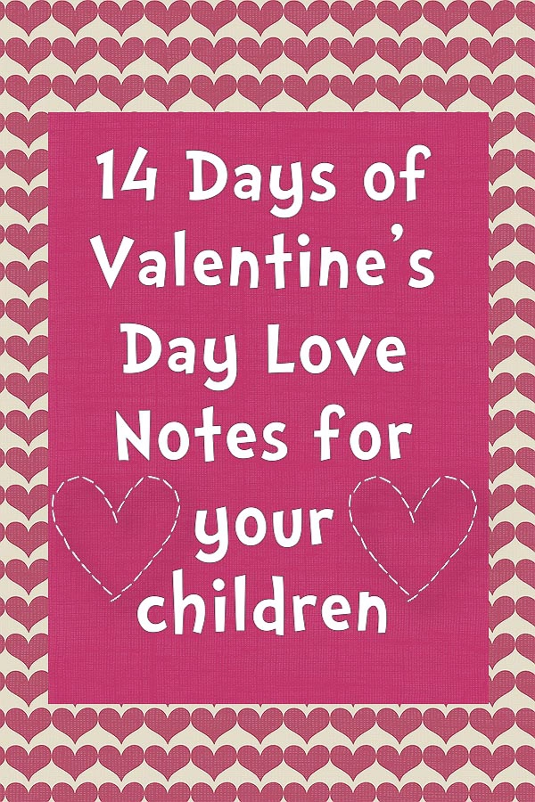 14 Days of Love Notes, 2013 Copyright Christine Hull, Windy Pinwheel love notes for kids