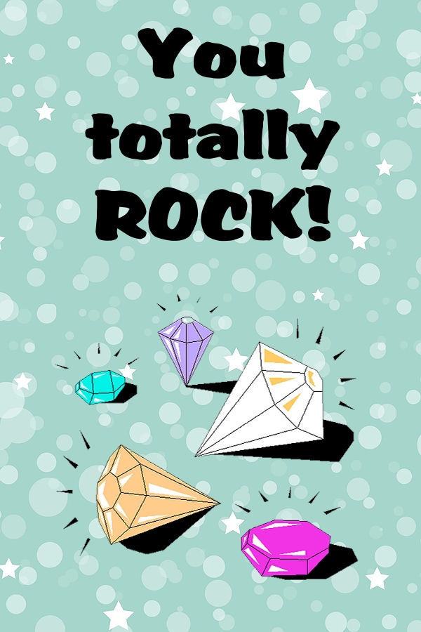 14 Days of Love Notes: You totally rock, 2013 Copyright Christine Hull, Windy Pinwheel love notes for kids