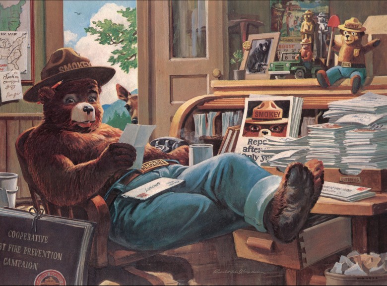 Smokey Bear: Fan Mail, Source: The Greatest Good, A Forest Service Centennial Film only you can prevent wildfires