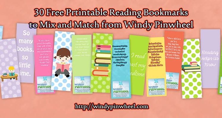 30 Free Printable Reading Bookmarks for Kids