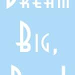 Bookmarks: Dream big, read!, 2013 Copyright Christine Hull, Windy Pinwheel printable reading bookmarks