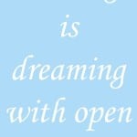 Bookmarks: Reading is dreaming with open eyes, 2013 Copyright Christine Hull, Windy Pinwheel printable reading bookmarks
