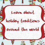 Christmas Advent Calendar: Learn about holiday traditions around the world, 2013 Copyright Christine Hull, Windy Pinwheel printable advent calendar