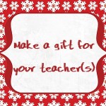 Christmas Advent Calendar: Make a gift for your teacher(s), 2013 Copyright Christine Hull, Windy Pinwheel printable advent calendar
