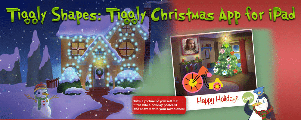 The Tiggly Christmas tablet app