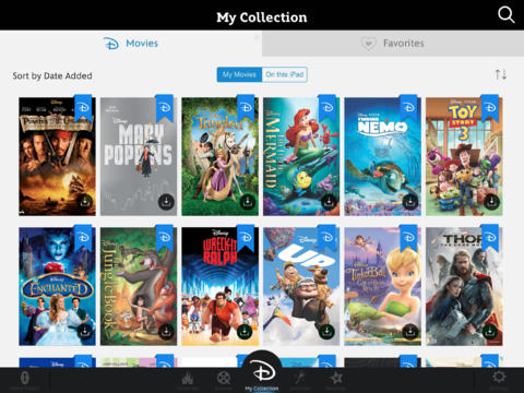 Disney Movies Anywhere: My Collection, Source: iTunes disney movies anywhere