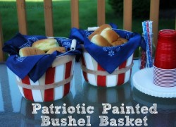 Fourth of July Bushel Basket, Source: What Rose