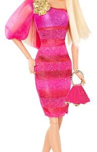 pink dress barbie doll