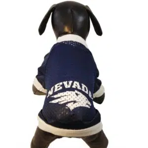 NCAA Nevada Wolf Pack Athletic Mesh Dog Jersey 0-0 wolf pack