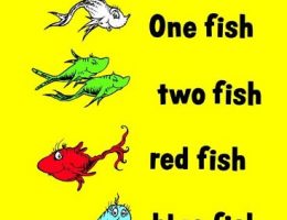 One Fish Two Fish Red Fish Blue Fish (I Can Read It All by Myself)