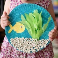 Crafts: Fish Plate Craft, Source: Homi Craft crafts