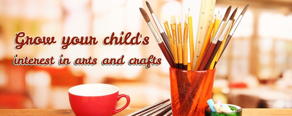 Grow a child's interest in arts and crafts header