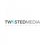 Twiisted Design Print Media Logo vinyl wall graphics