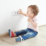 Babyproofing: Cover your electrical outlets baby proofing