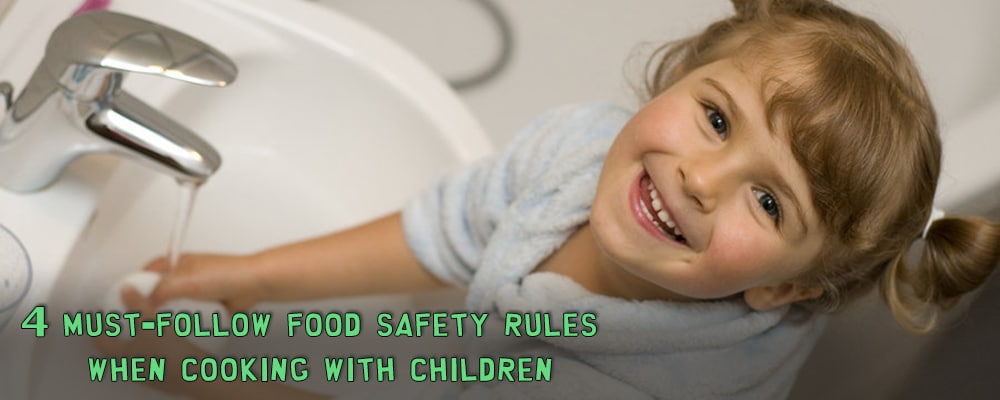 4 must-follow food safety rules when cooking with children (Header)