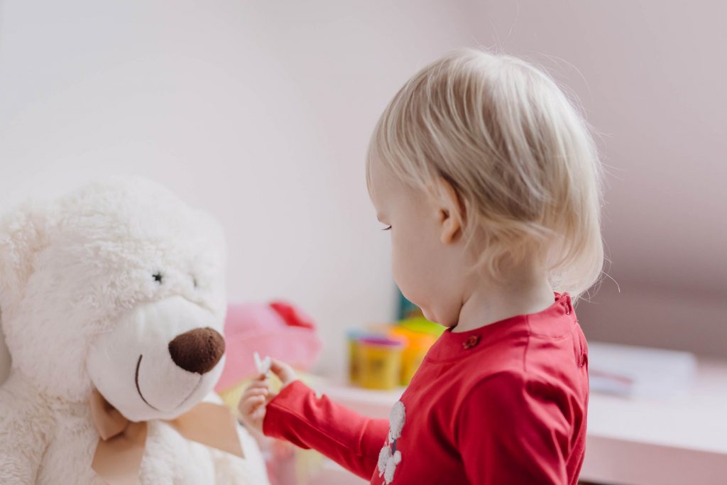 Toddler with a Teddy Bear, Source: Stocksnap.io getting great photos of your toddler