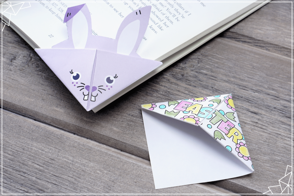 Free printable origami bookmarks (Easter Bunny), Source: PersonalCreations.com free printable origami bookmarks for kids