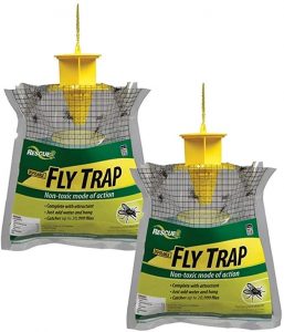 Rescue Fly Traps, Source: Amazon controlling harmful insects in your garden