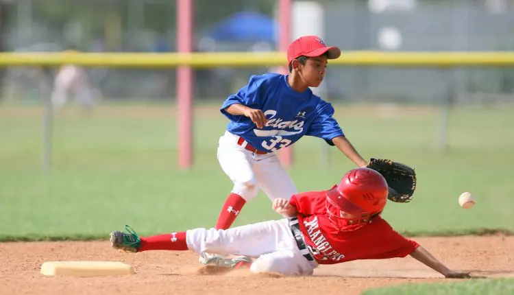 Kids Playing Baseball, Sliding into Base, Source: Pixabay taking great action shots of kids