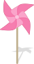 Pink Pinwheel spring